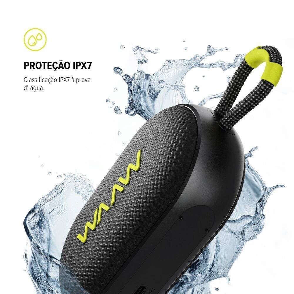 Caixa De Som Bluetooth Waaw By Alok Me 110 - Preto