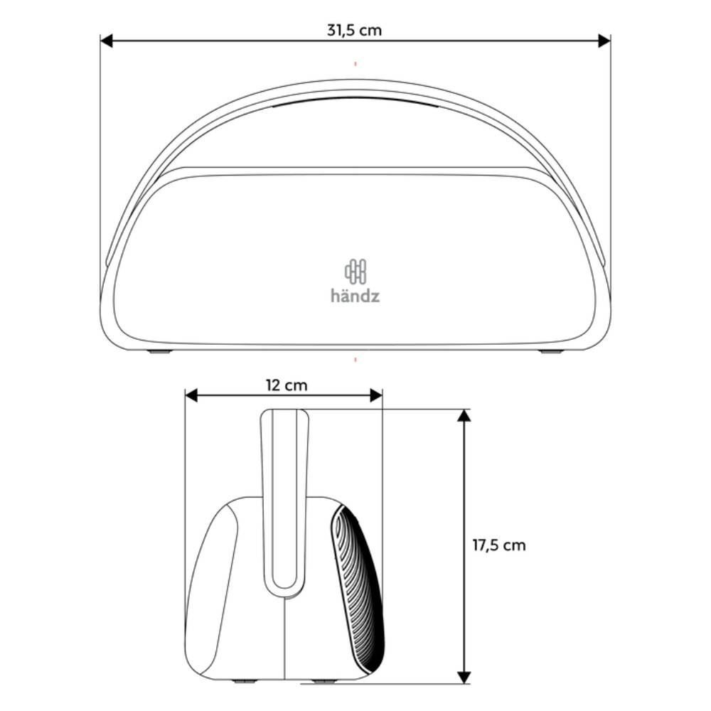 Caixa De Som Handz Wave Sound - SS-WS