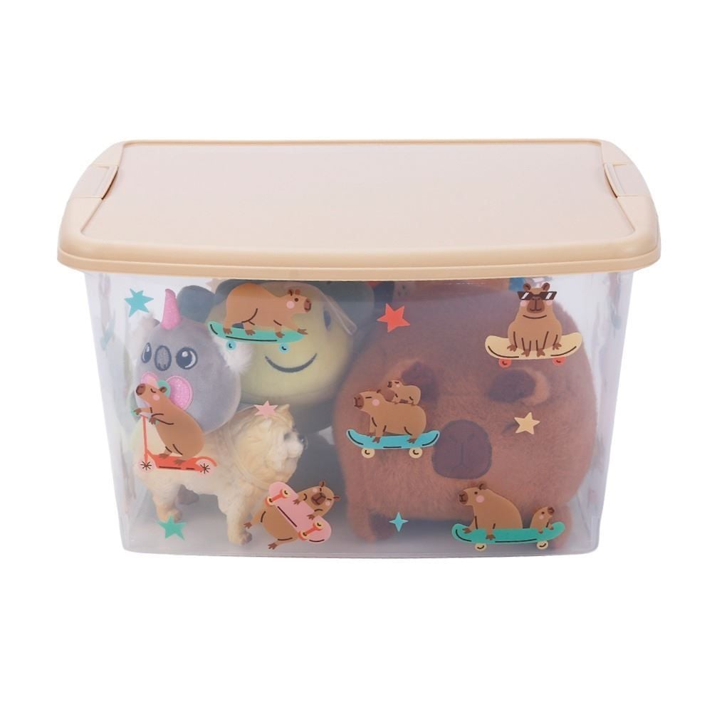 Caixa Organizadora com Tampa Capivara 19,8 Litros - Plásutil