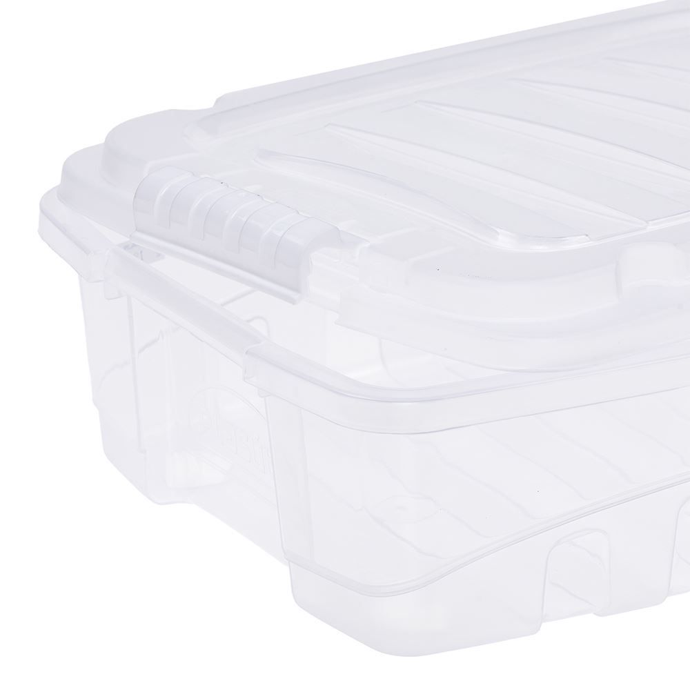 Caixa Organizadora 9,3 Litros Plasutil - Transparente