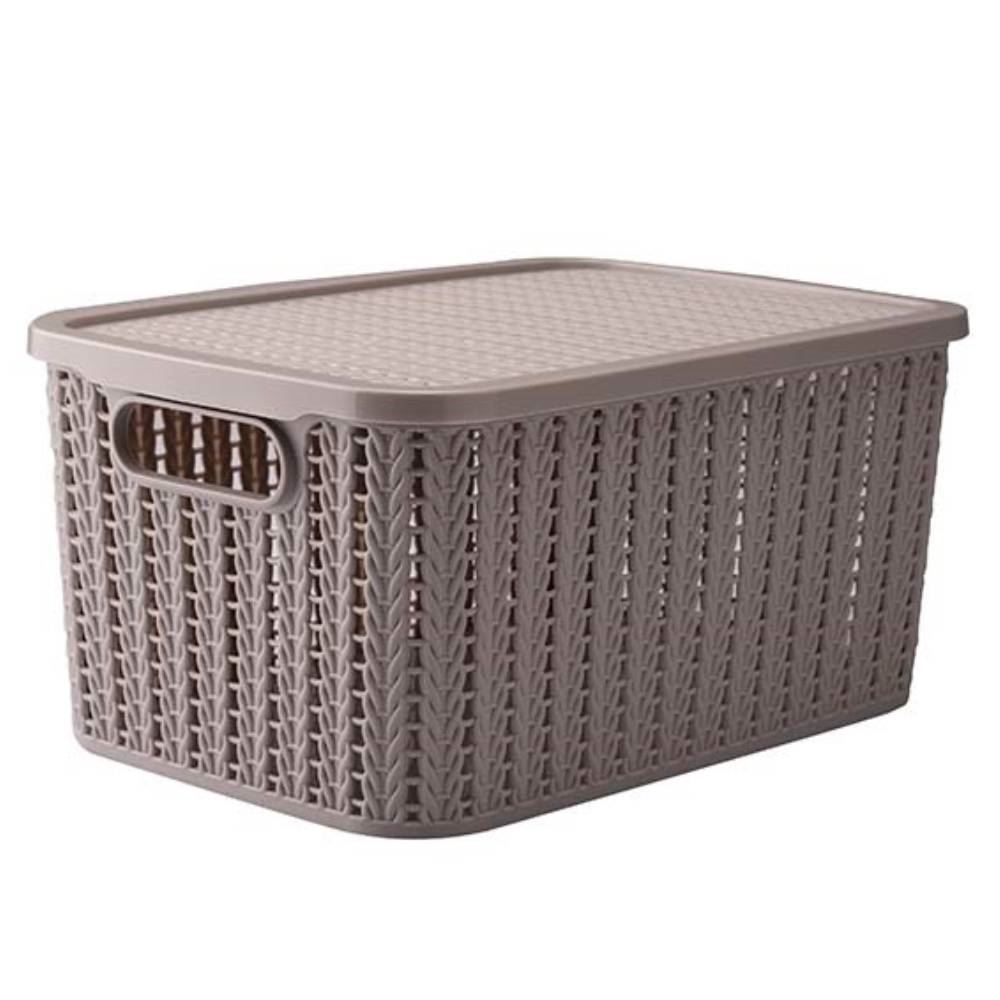 Caixa Organizadora Com Tampa Plasútil 19 Litros - Fendi