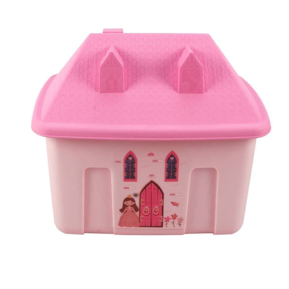 Caixa Organizadora de Casinha Havan 46 Litros - Rosa