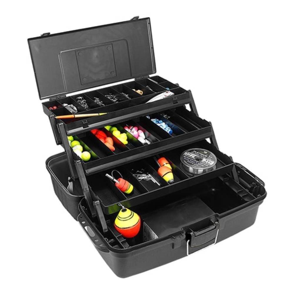 Caixa Organizadora Mr. Fish 17" 3 Bandejas Arqplast - 25386