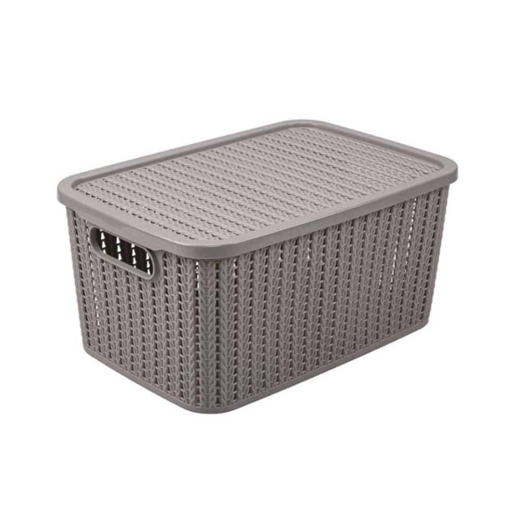 Caixa Organizadora Plasútil Com Tampa 2,8 Litros - Fendi