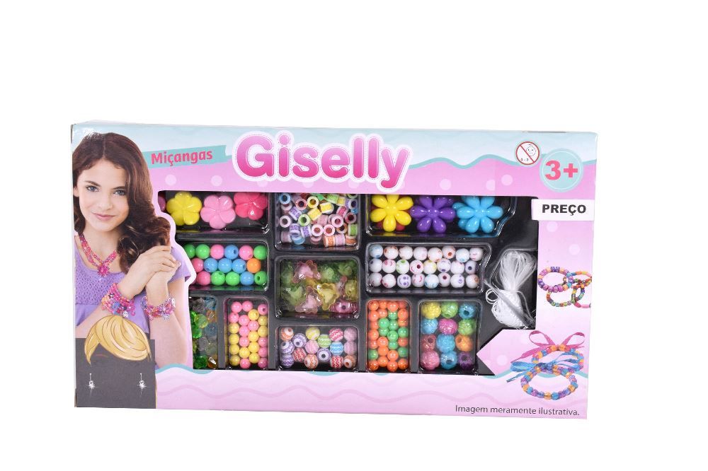 Caixa Pequena de Miçangas Infantil Havan Toys - HMA969