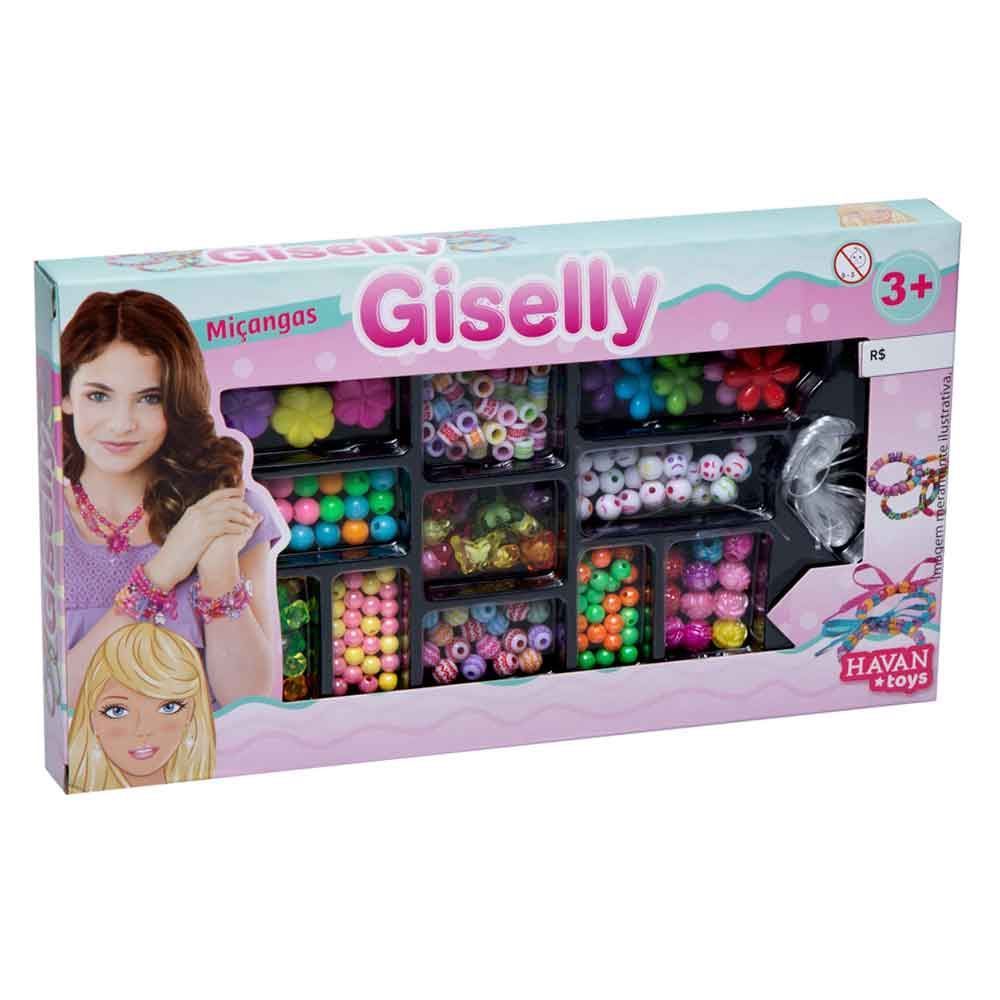 Caixa Pequena De Miçangas Infantil Havan Toys - HMA969