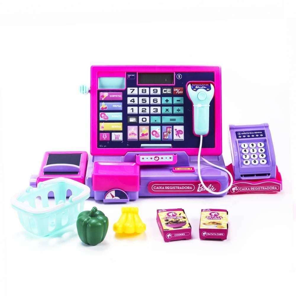 Caixa Registradora Barbie Fabulosa Fun - F0144-2