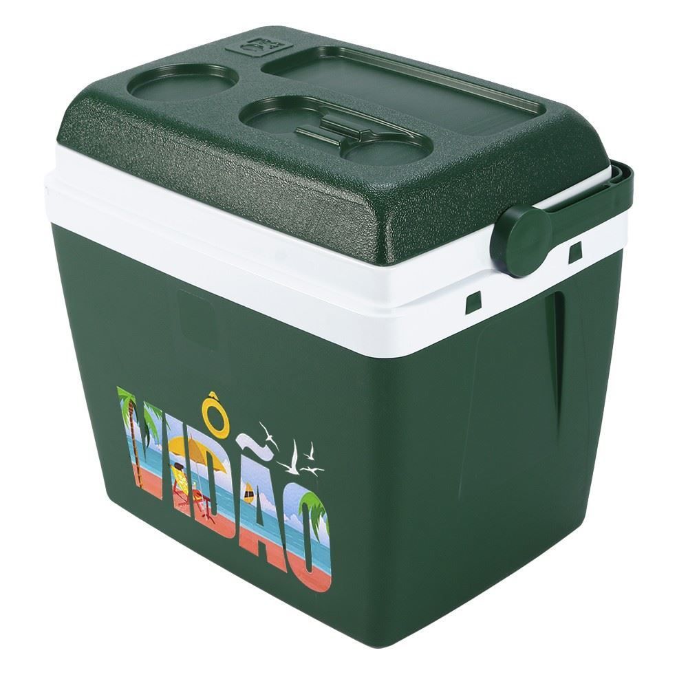 Caixa Térmica 30 Litros Ô Vidão - Verde
