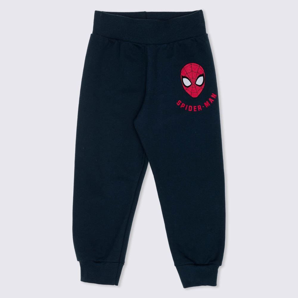 Calça 1 a 3 anos Moletom Homem Aranha Marvel