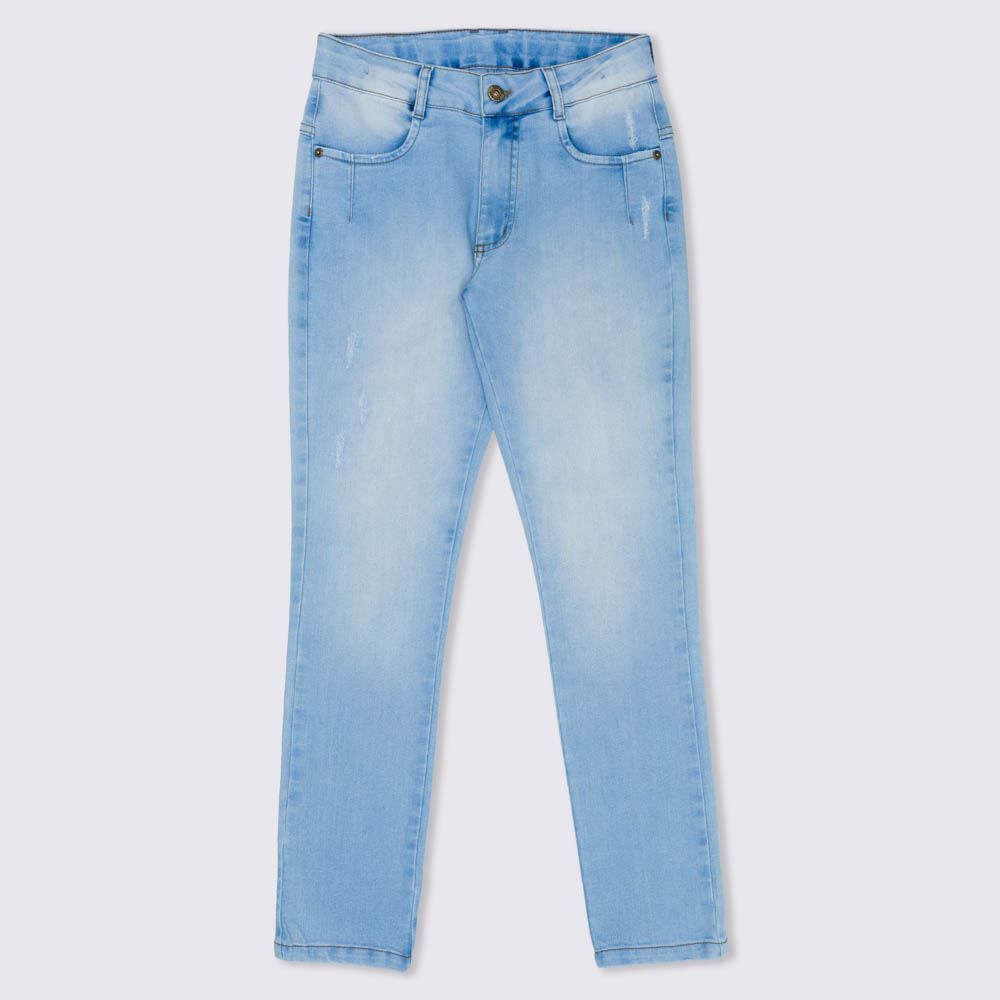 Calça 12 a 16 anos Jeans Pence Hot Dog
