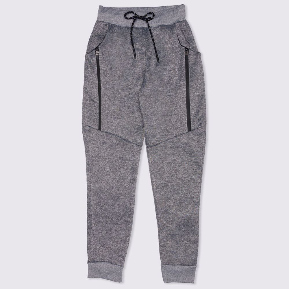 Calça 12 a 16 anos Moletom + Zíper Alongado Hot Dog