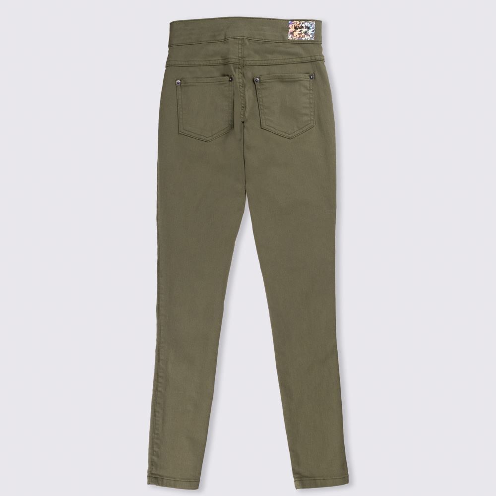 Calça 12 a 16 anos Sarja Jegging Marmelada