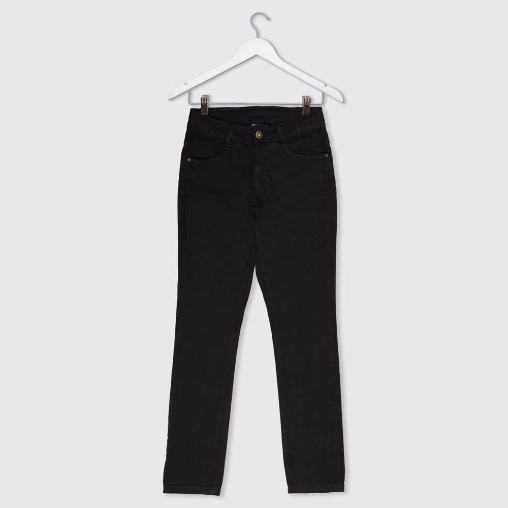 Calça 12 a 16 anos Sarja Skinny Hot Dog