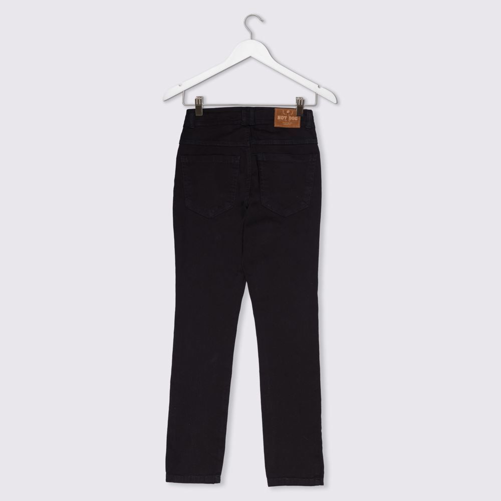 Calça 12 a 16 anos Sarja Skinny Hot Dog