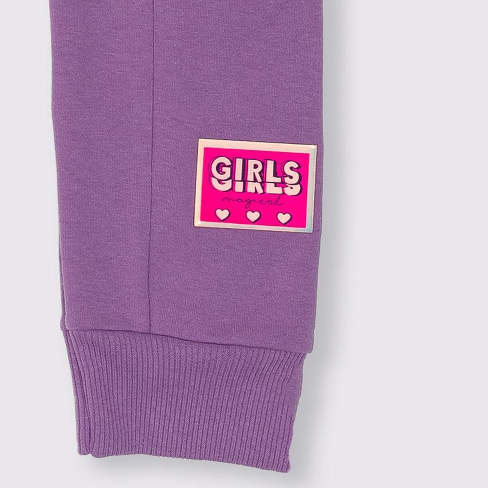 Calça 4 a 10 anos Molecotton com Punhos Marmelada