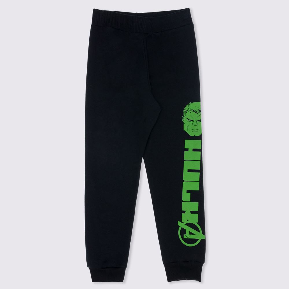 Calça 4 a 10 anos Moletom Avengers Marvel