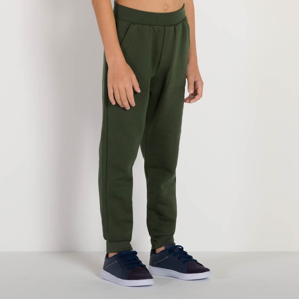 Calça 4 a 10 anos Moletom Fakini