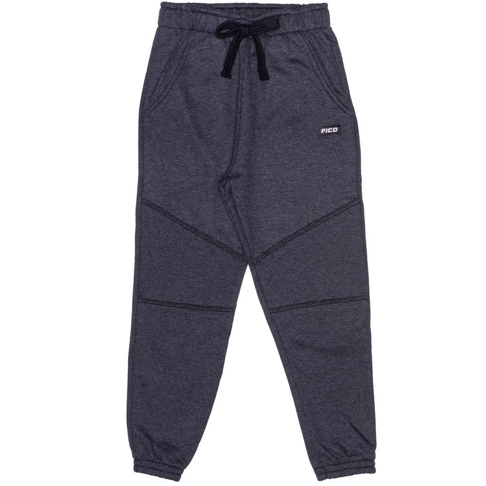 Calça 4 a 10 anos Moletom Felpado Fico