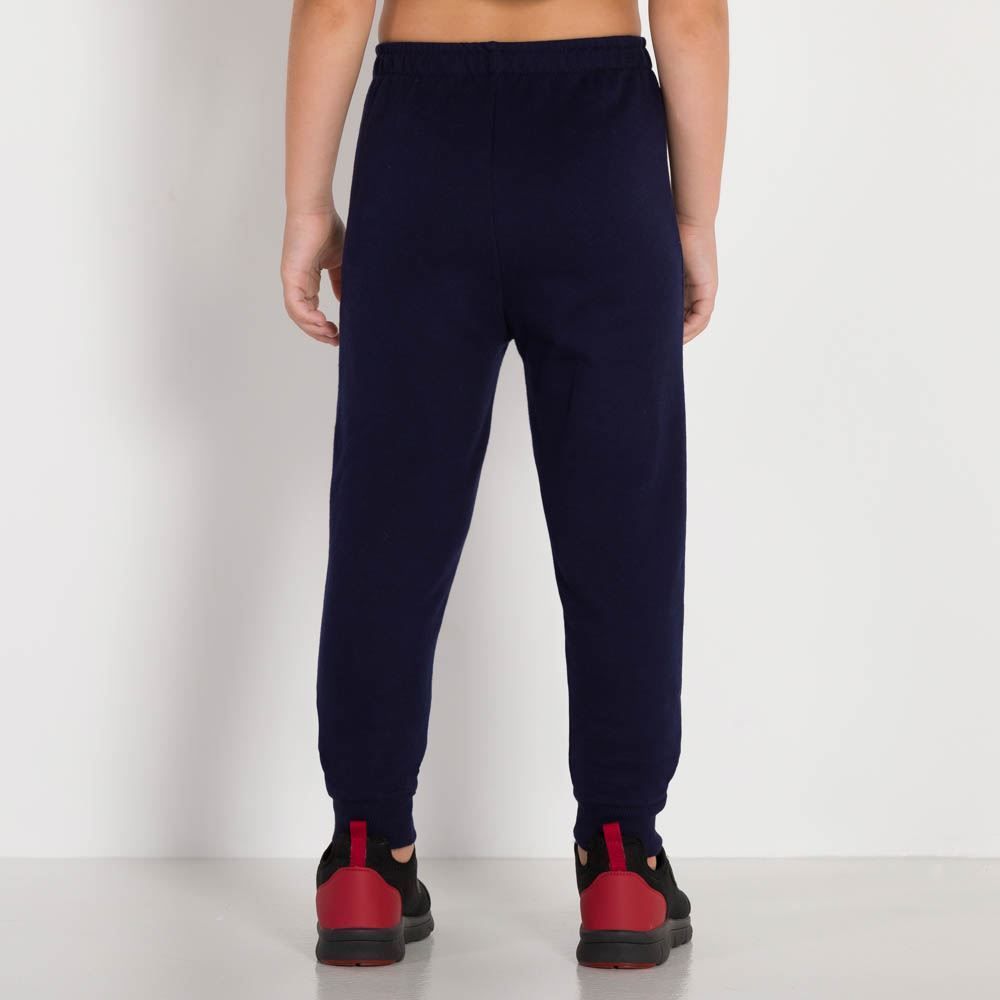 Calça 4 a 10 anos Moletom Felpado Hot Dog