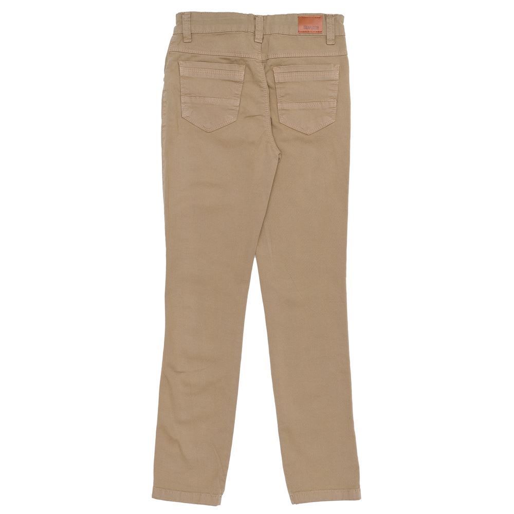 Calça 4 a 10 Anos Sarja Skinny Hot Dog