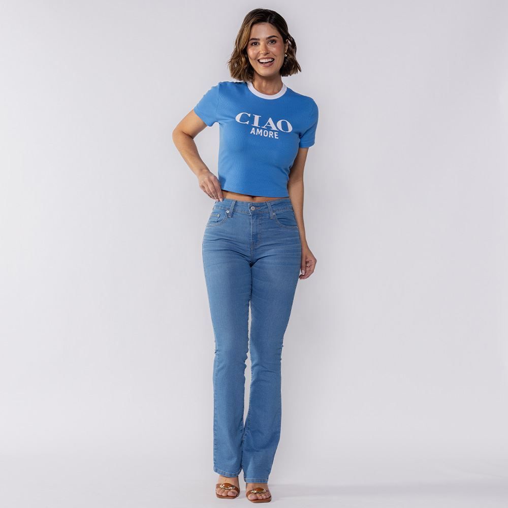 Calça Jeans Levi's 725 Feminina Boot Cut