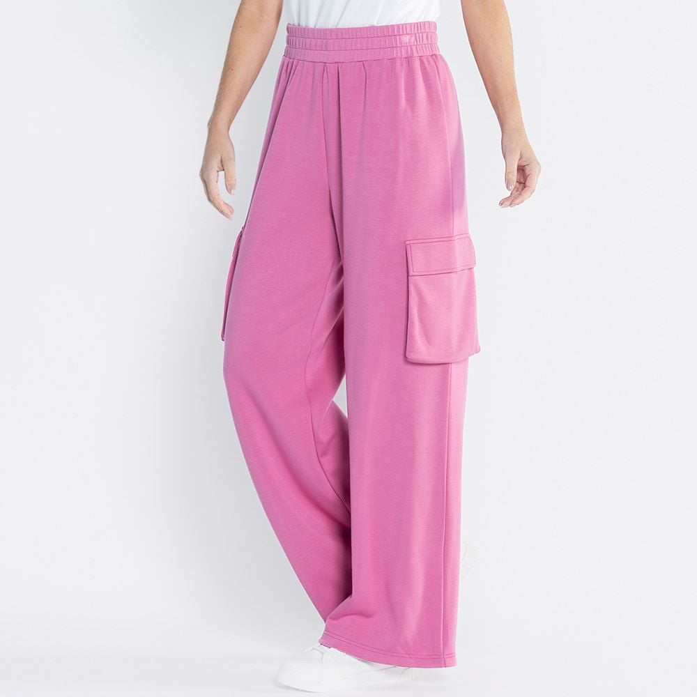 Calça Cargo Feminina De Malha Viscose Boby Blues