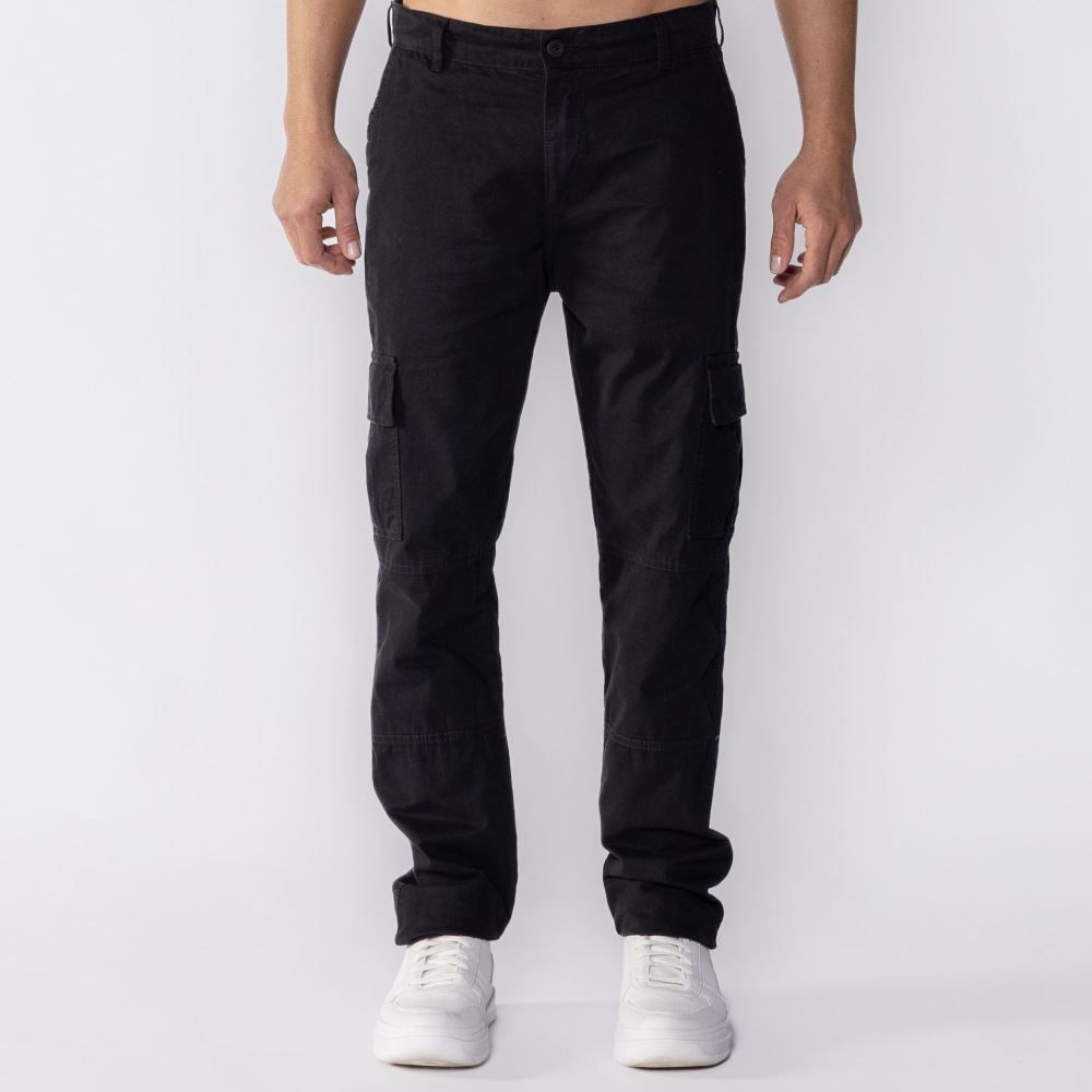 Calça Cargo Masculina De Sarja Marc Alain