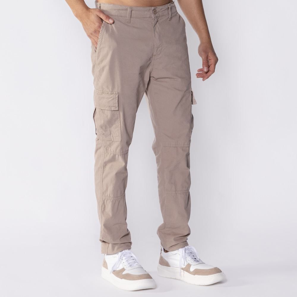 Calça Cargo Masculina De Sarja Marc Alain