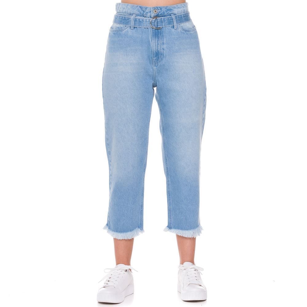 Calça Clochard com Cinto Boby Blues