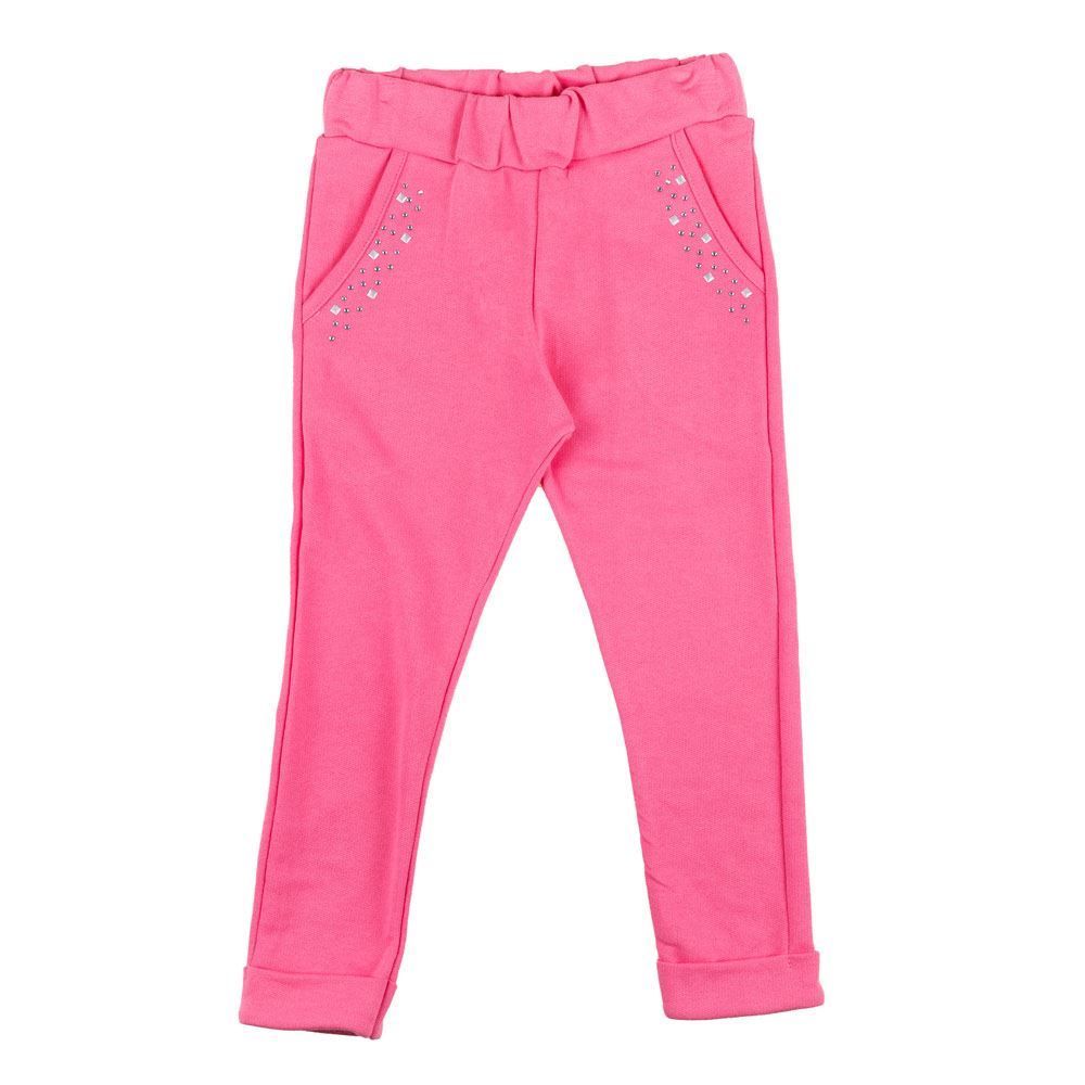 Calça de 1 a 3 Anos de Moletom Careca Yoyo Kids