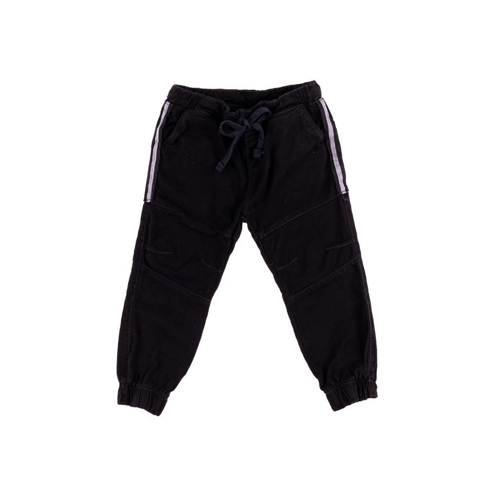 Calça de 1 a 3 Anos Sarja com Galão Yoyo Kids