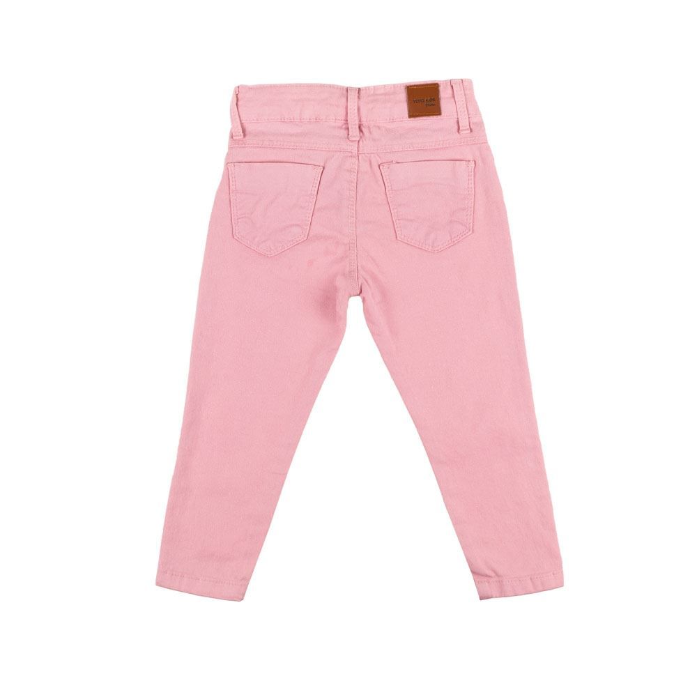 Calça de 1 a 3 Anos Sarja da Yoyo Kids