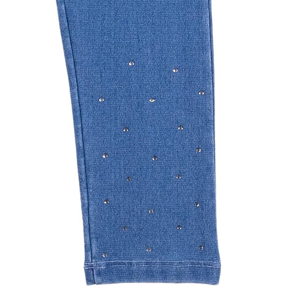 Calça de 4 a 10 Anos Jegging com Strass Marmelada