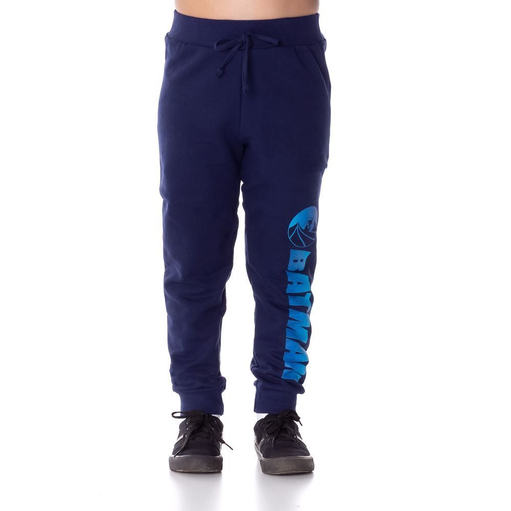 Calça de 4 a 10 Anos Moletom Batman DC Comics