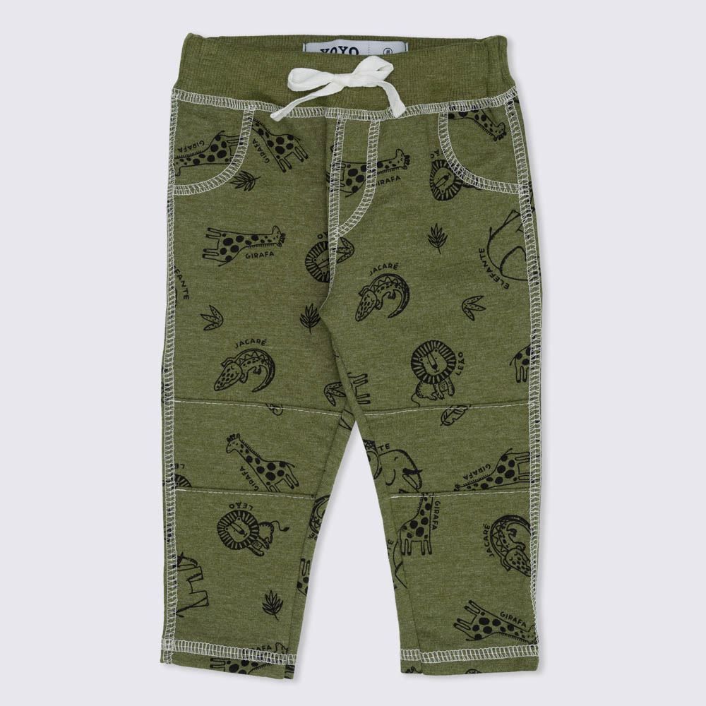 Calça de Bebê Bichinhos Yoyo Baby