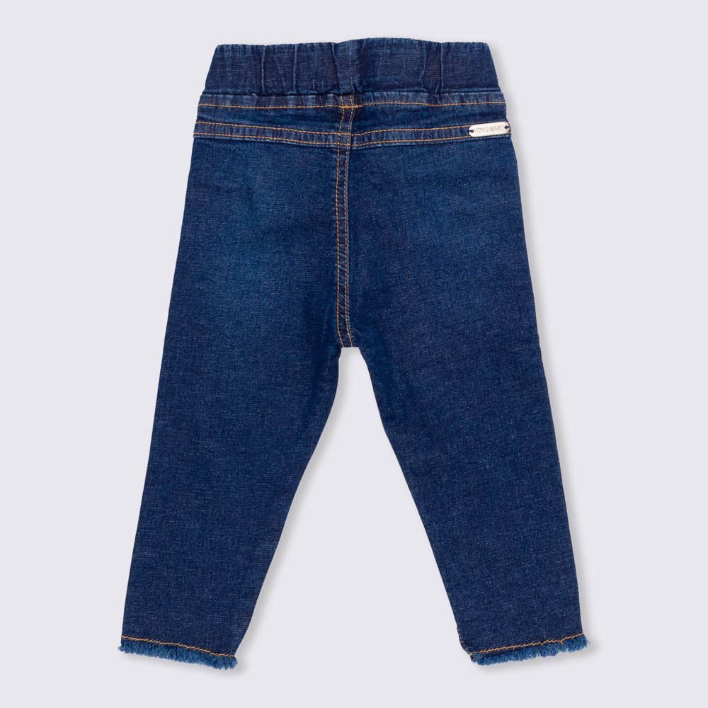 Calça de Bebê Jeans Jegging Yoyo Baby