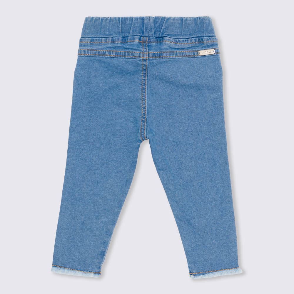Calça de Bebê Jeans Jegging Yoyo Baby