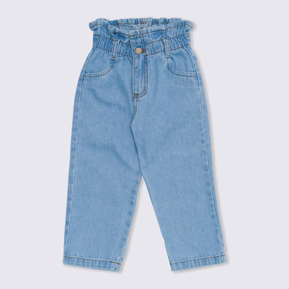 Calça de Bebê Menina Jeans Clochard Yoyo Baby