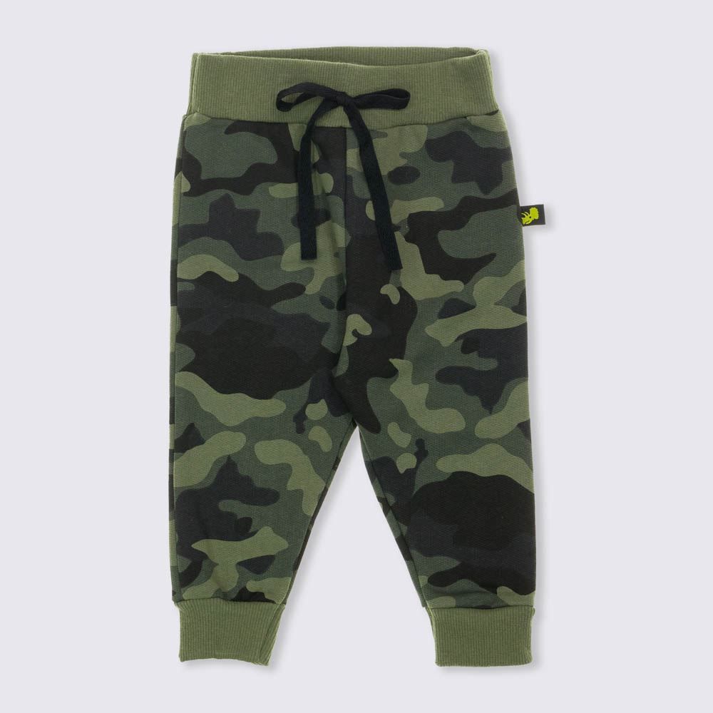 Calça de Bebê Moletom Camuflado Yoyo Baby