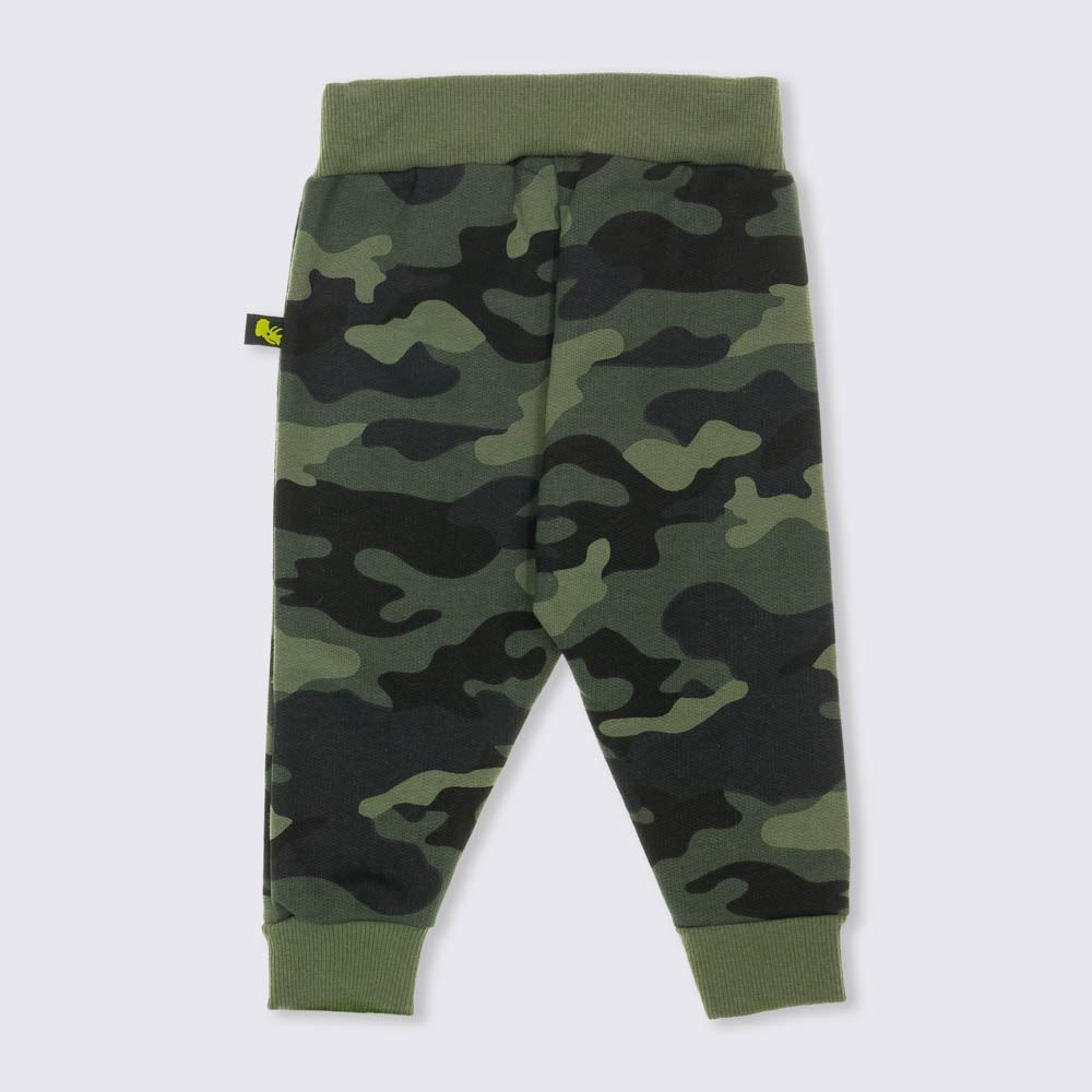 Calça de Bebê Moletom Camuflado Yoyo Baby