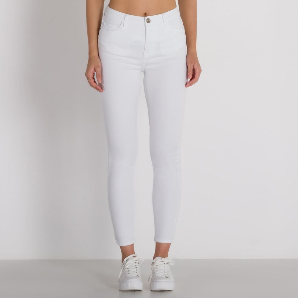 Calça de Sarja Cigarrete Lisa Patricia Foster