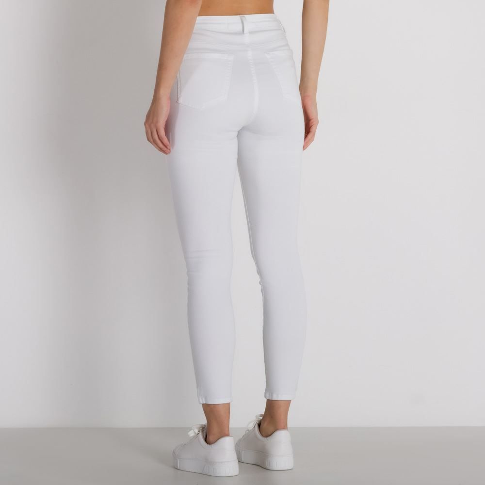 Calça de Sarja Cigarrete Lisa Patricia Foster