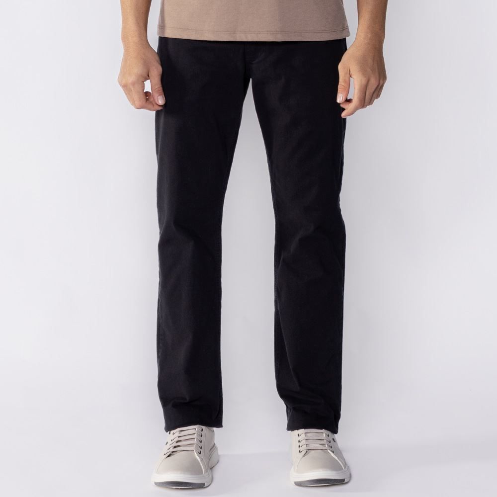 Calça De Sarja Masculina Tradicional Five Marc Alain