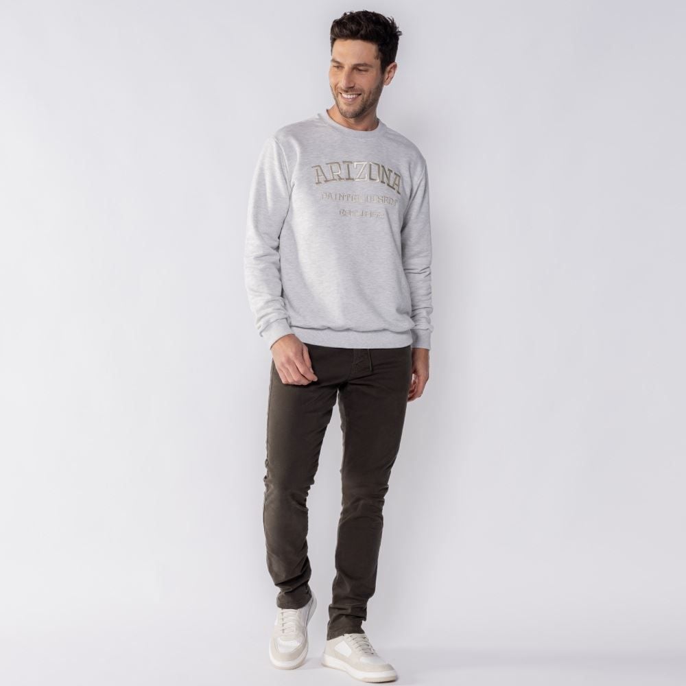 Calça Masculina Skinny De Sarja Thing