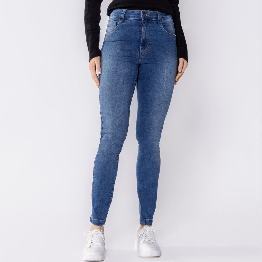 Calça Feminina Basic Skinny Jeans Patricia Foster
