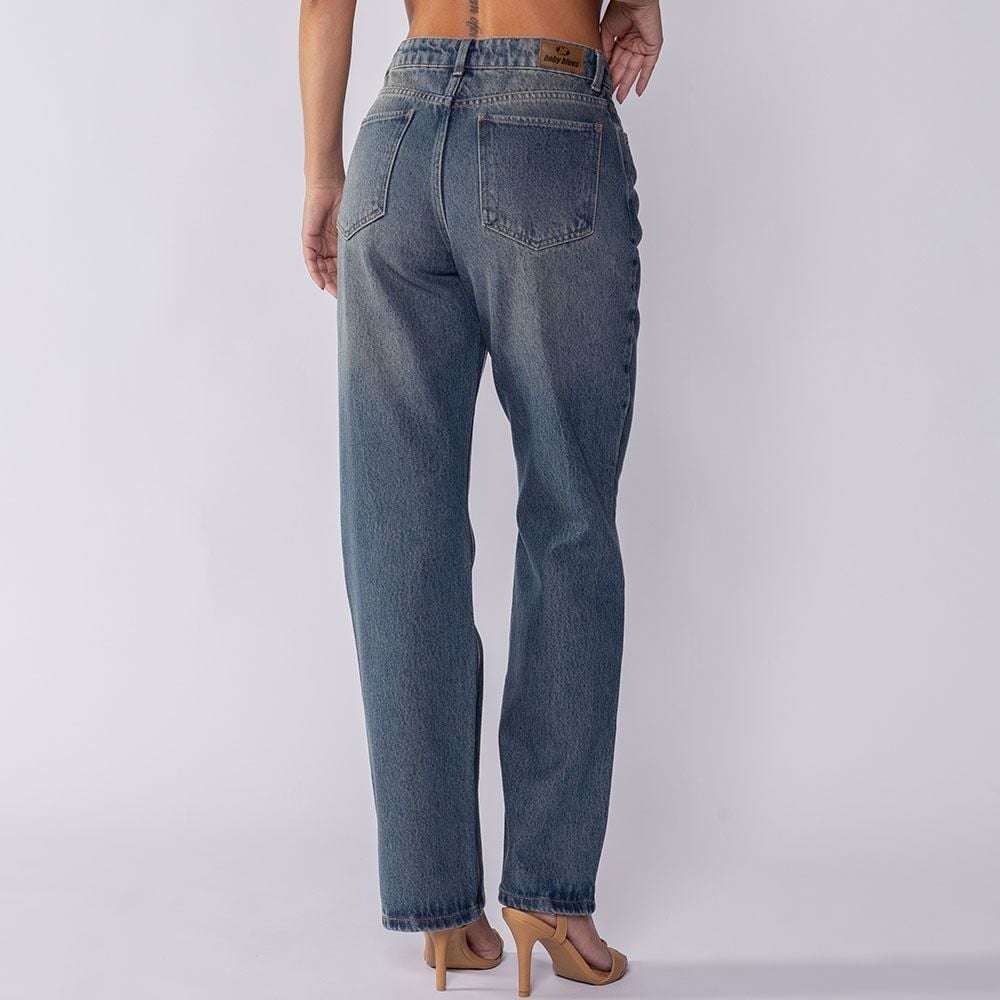 Calça Jeans Feminina Reta Boby Blues