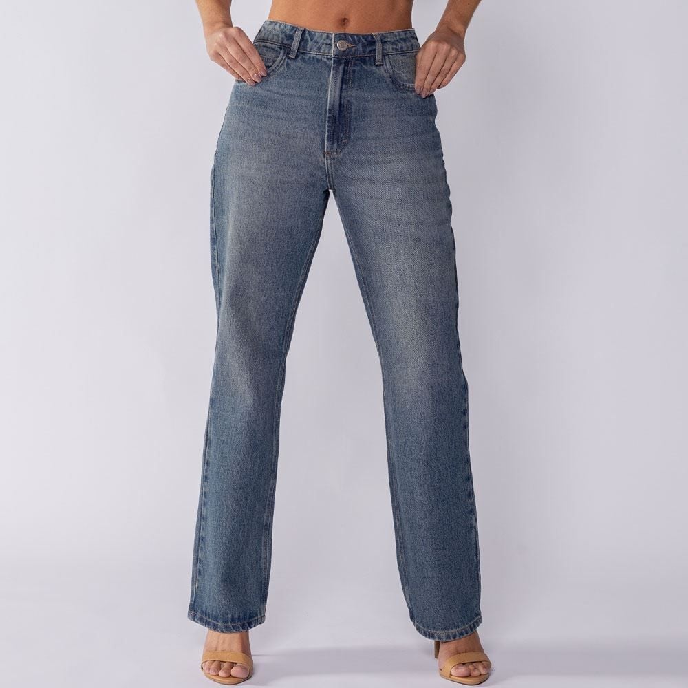 Calça Jeans Feminina Reta Boby Blues