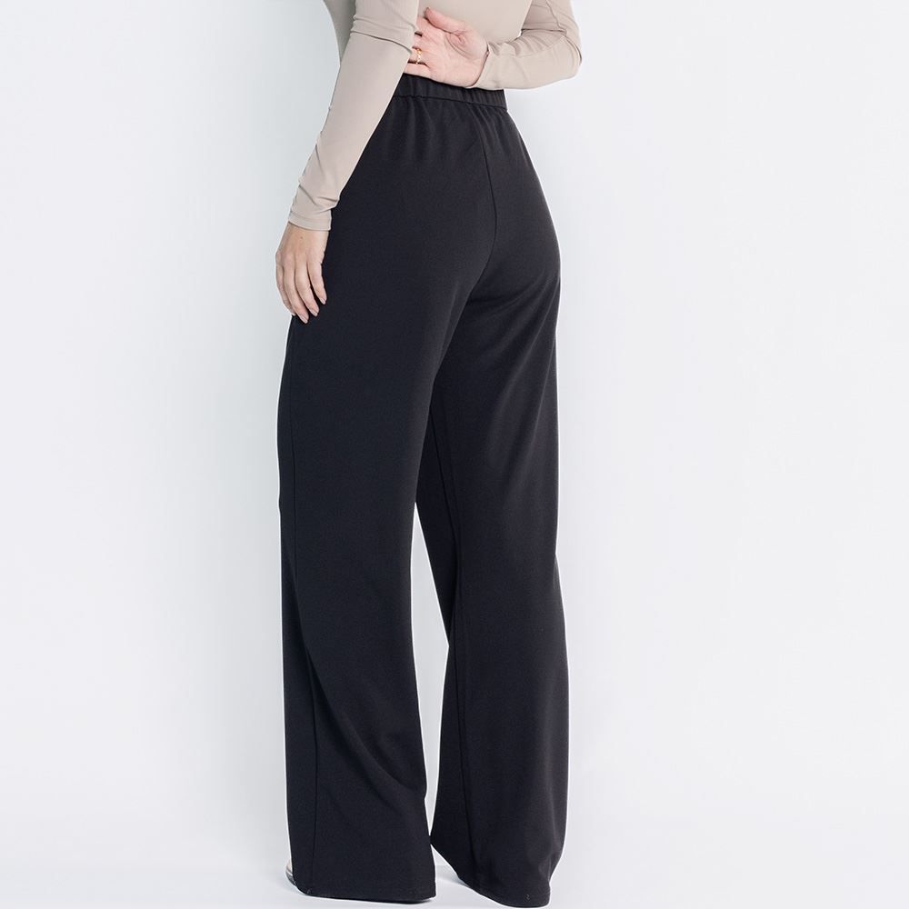 Calça Feminina De Alfaiataria Em Malha Crepe Patricia Foster