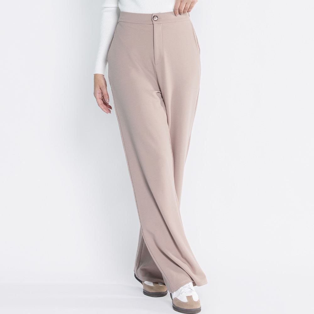 Calça Feminina De Alfaiataria Em Malha Crepe Patricia Foster