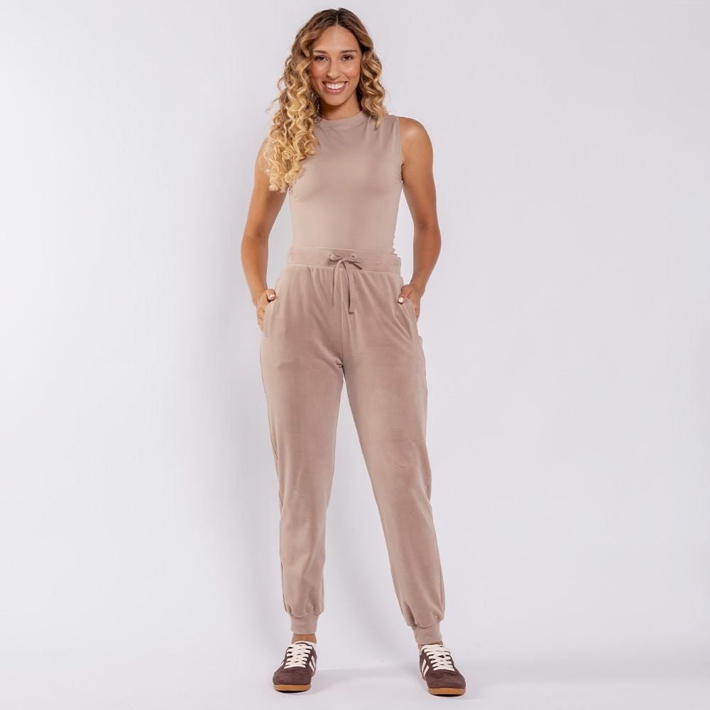 Calça Feminina Esportiva Jogger em Plush Scream